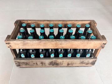 2 rekken met 24 flessen Léopold 7-bier beschikbaar voor biedingen