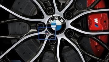 M Embleem velg sticker prijs per stuk BMW 36112228660 361122 beschikbaar voor biedingen