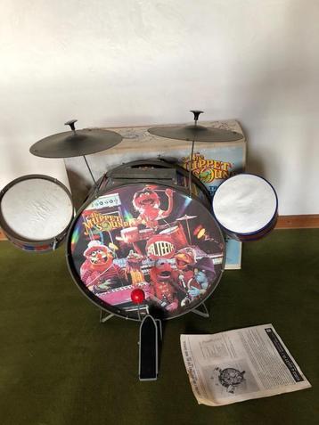 Muppet Sound Drum Set de 1977 avec boîte