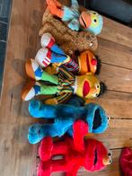 6 handpoppen sesamstraat, Ophalen, Zo goed als nieuw