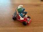 Smurfen - Go-Kart smurf [Schleich - Germany], Collections, Schtroumpfs, Comme neuf, Enlèvement ou Envoi, Autres Schtroumpfs, Poupée, Figurine ou Peluche