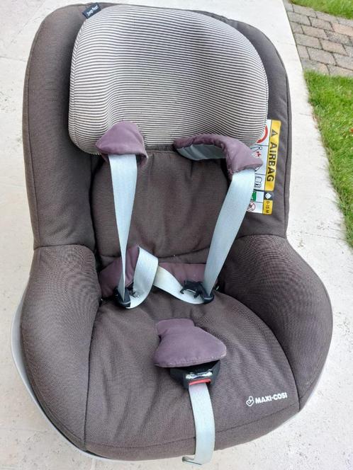 Autostoel MaxiCosi bruin 2way pearl +  isofix basic 2way fix, Kinderen en Baby's, Autostoeltjes, Isofix, Ophalen