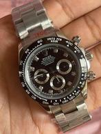 Rolex Daytona zwart dial 40mm ceramische bezel, Overige merken, Staal, Staal, Polshorloge