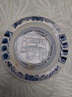Brugge - Lichtervelde asbak Delfts Blauw Keukens Vandewalle, Antiek en Kunst, Antiek | Keramiek en Aardewerk, Ophalen of Verzenden