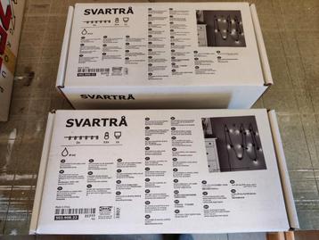 Lichtsnoer LED Ikea Svartra 2 stuks beschikbaar.