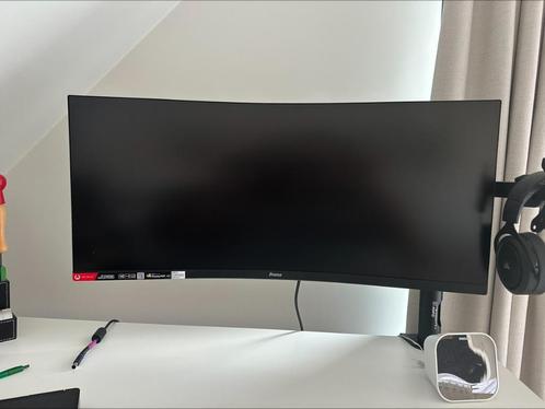 Iiyama G-master curved monitor, Computers en Software, Monitoren, Zo goed als nieuw, 151 t/m 200 Hz, DisplayPort, HDMI, Thunderbolt