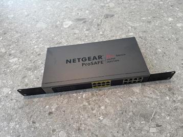 Netgear ProSAFE Switch (16 poorten, waarvan 8 PoE) beschikbaar voor biedingen