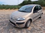 Citroen C3 weinig km, Auto's, 4 deurs, Stof, Zwart, Beige