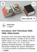 SHV Think Book 1996-1896 Irma Boom, Enlèvement ou Envoi