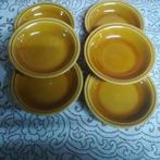 Boch Delta couleur caramel - 6 assiettes soupe, Antiquités & Art, Enlèvement ou Envoi