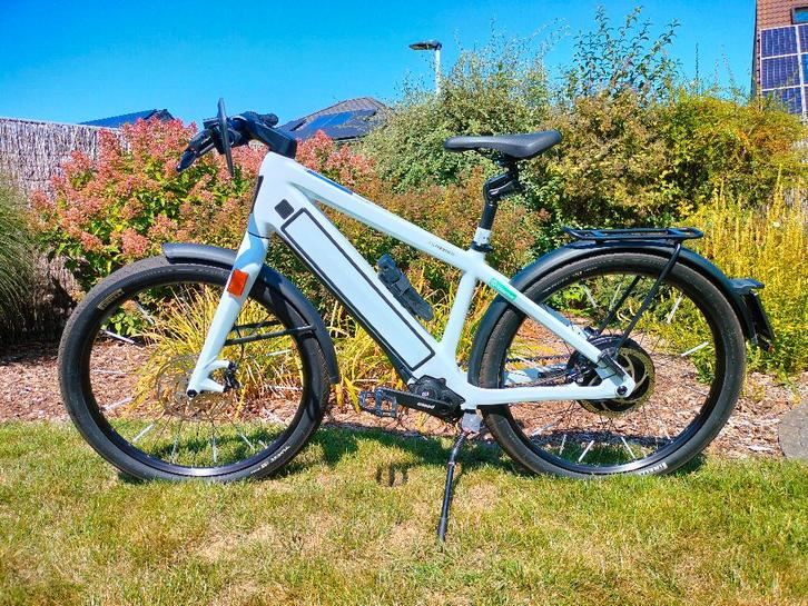 Stromer ST3 Pinion Sport (M) - 983Wh (97% SOH) - 4.700 km, Fietsen en Brommers, Elektrische fietsen, Zo goed als nieuw, Stromer