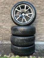 Winterbanden set R19 Michelin + Audi originele velgen, Enlèvement, Pneus hiver, Pneu(s)