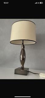 Vintage lamp in brons gesigneerd, Enlèvement