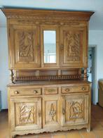 Antieke 19e eeuwse antieke eikenhouten kersenhouten meubels, Ophalen