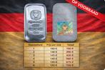 1 zilverbaar van 1 ounce puur zilver 999,9 Germania Mint, Enlèvement ou Envoi, Argent