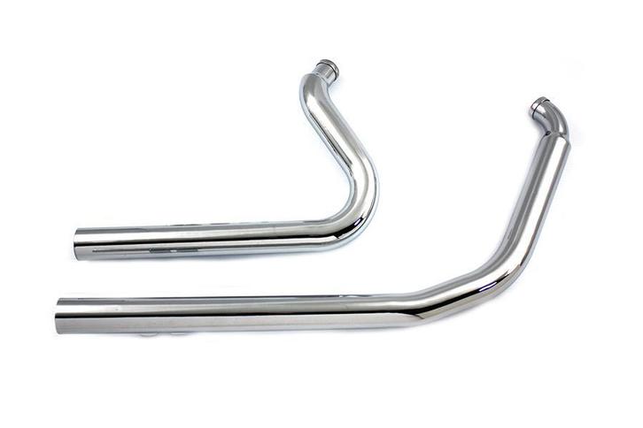 uitlaat drag pipes chroom 1984-2006 Softail, Motoren, Onderdelen | Harley-Davidson, Nieuw, Ophalen of Verzenden
