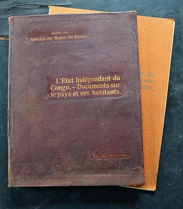 Annexes aux Annales du Musée du Congo - 1904 - 2 vol. beschikbaar voor biedingen