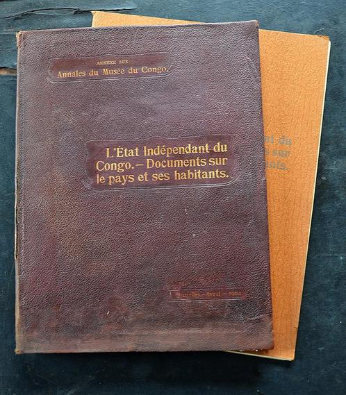 Annexes aux Annales du Musée du Congo - 1904 - 2 vol., Boeken, Geschiedenis | Nationaal, Gelezen, 19e eeuw, Ophalen of Verzenden