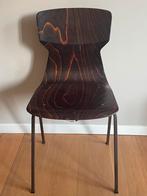 Vintage Obo Eromes Wijchen stoel, Huis en Inrichting, Stoelen, Ophalen, Gebruikt, Bruin, Vintage