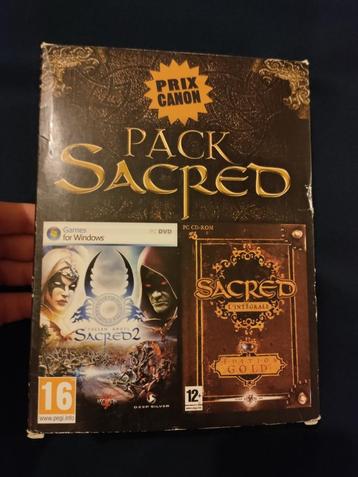 Pack Sacred PC -Sacred L'intégrale Edition Gold sous blister