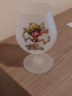 Bierglas : Cuvée des Trolls / Brouwerij Dubuisson, Ophalen of Verzenden, Zo goed als nieuw, Bierglas