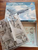 F-16A, Hobby en Vrije tijd, Modelbouw | Vliegtuigen en Helikopters, Italeri, Ophalen of Verzenden, Zo goed als nieuw, Groter dan 1:72