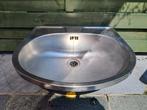 Roestvrijstalen lavabo, Ophalen, Gebruikt