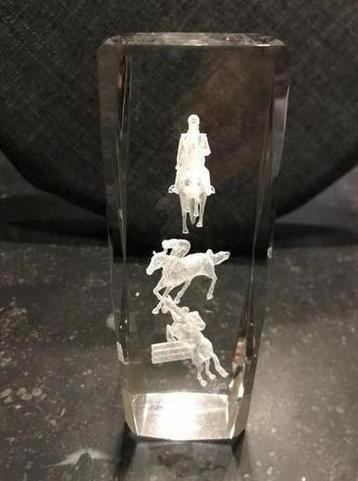 3D-lasergravure op kristal beschikbaar voor biedingen