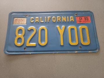 Amerikaanse nummerplaat CALIFORNIA. beschikbaar voor biedingen