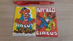 Autocollant vintage clown Apollo circus Langdorp/Aarschot, Collections, Comme neuf, Enlèvement ou Envoi, Société ou Association