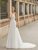 trouwkleed Luna Novias, Kleding | Dames, Ophalen, Trouwjurk, Wit, Nieuw