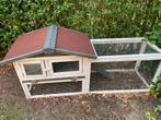 Hok met buitenren voor kleine huisdieren, Boeken, Dieren en Huisdieren, Ophalen, Zo goed als nieuw, Konijnen of Knaagdieren