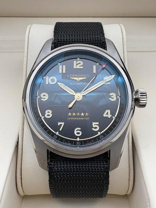 Longines Spirit 40mm (Titanium versie/Full Set), Handtassen en Accessoires, Sporthorloges, Zo goed als nieuw, Ophalen of Verzenden