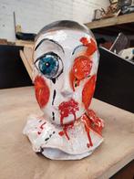 A vendre sculpure rare "tête de clown", Enlèvement