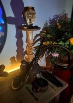 Premium Hookah/Nargile/Waterpijp + 2 koppen + Kaloud + Extra, Enlèvement ou Envoi, Comme neuf, Narguilé