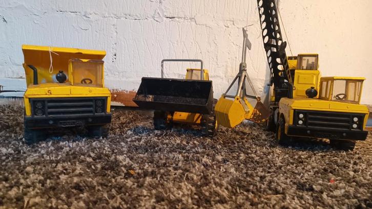 Tonka Mighty Truck, Hobby en Vrije tijd, Modelauto's | 1:32, Gebruikt, Ophalen of Verzenden