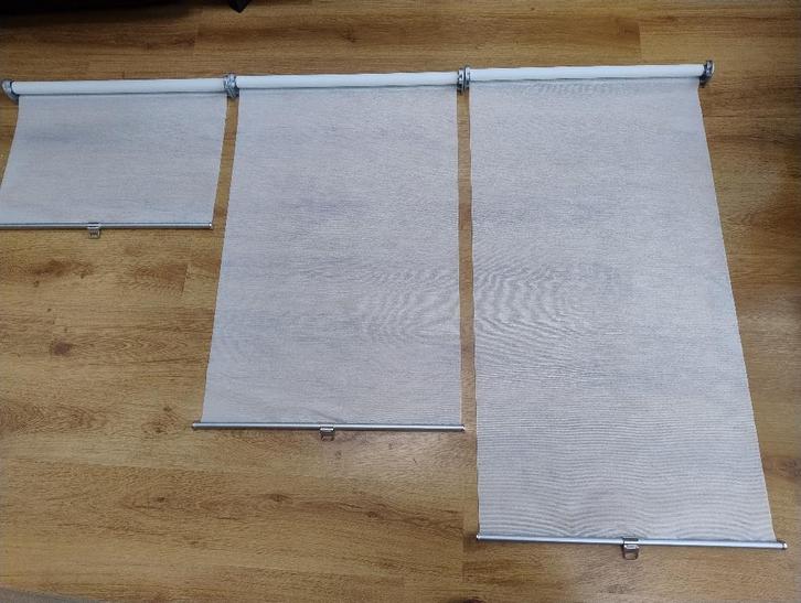 ikea rolgordijn Skogsklover wit, Maison & Meubles, Ameublement | Rideaux & Stores à lamelles, Utilisé, 150 à 200 cm, 50 à 100 cm