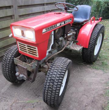 Yanmar super-compact 4WD-tractor YM1100D - japanse versie beschikbaar voor biedingen