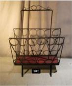 Mooie Retro Metalen Krantenrek, Huis en Inrichting, Ophalen of Verzenden, Zo goed als nieuw