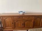 Massief eiken buffetkast, Huis en Inrichting, Ophalen, Gebruikt, Met deur(en), 100 tot 150 cm