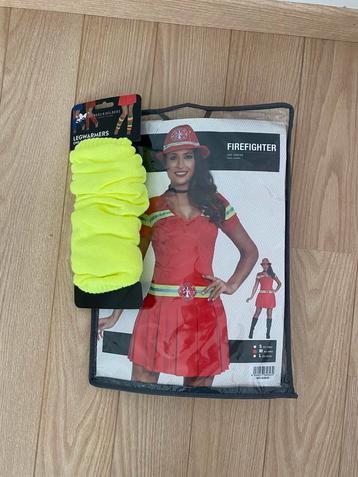 Nieuwe verkleedset brandweervrouw medium, Kleding | Dames, Ophalen of Verzenden, Nieuw, Maat 38/40 (M), Kleding