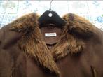 Manteau d'hiver femme fausse fourrure taille 42 marron, Comme neuf, Brun, Taille 42/44 (L), Enlèvement ou Envoi