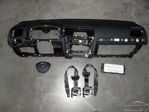 Airbag set dashboard gordels VW Golf VII 7,GTI,GTD  2012-201, Auto-onderdelen, Dashboard en Schakelaars, Volkswagen, Gebruikt