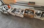 Lot de tuyaux, coudes et accessoires en pvc, Enlèvement, Comme neuf, PVC