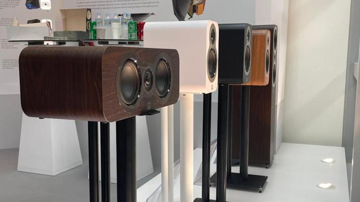 Q Acoustics nieuwe 3000C reeks, Audio, Tv en Foto, Luidsprekerboxen, Nieuw, Front, Rear of Stereo speakers, 60 tot 120 watt, Overige merken
