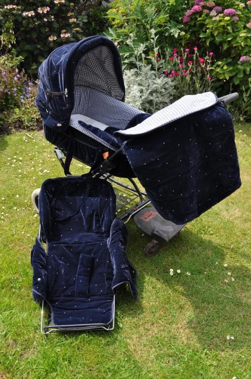 kinderwagen pericles kinderwagen pericles in fluweel stof, Kinderen en Baby's, Kinderwagens en Combinaties, Zo goed als nieuw