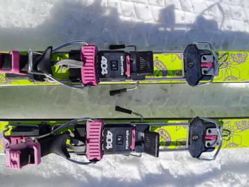 ski de randonnée avec bâtons télescopiques et chaussures de, 160 à 180 cm, Autres marques, Skis, Enlèvement
