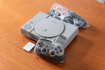 Playstation 1 + Controller & Memory Card