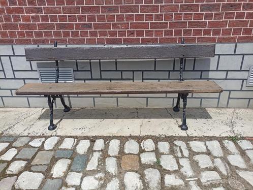 Tuinbank in gietijzer, Tuin en Terras, Tuinbanken, Zo goed als nieuw, Ophalen of Verzenden