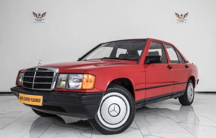 Mercedes-Benz 190, Auto's, Mercedes-Benz, Particulier, Elektrische ramen, Radio, Benzine, Berline, Handgeschakeld, Rood, Grijs